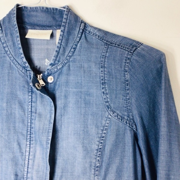 Chicos jacket bird small blue women - Picture 3 of 13